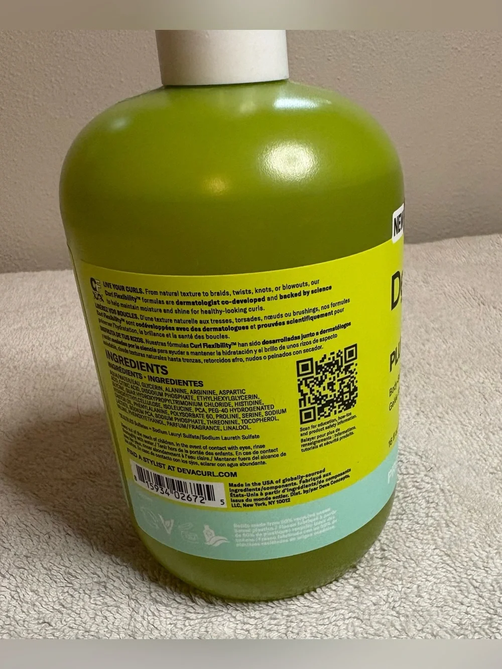Devacurl Plumping Primer Body-Building Gelee, 16 oz